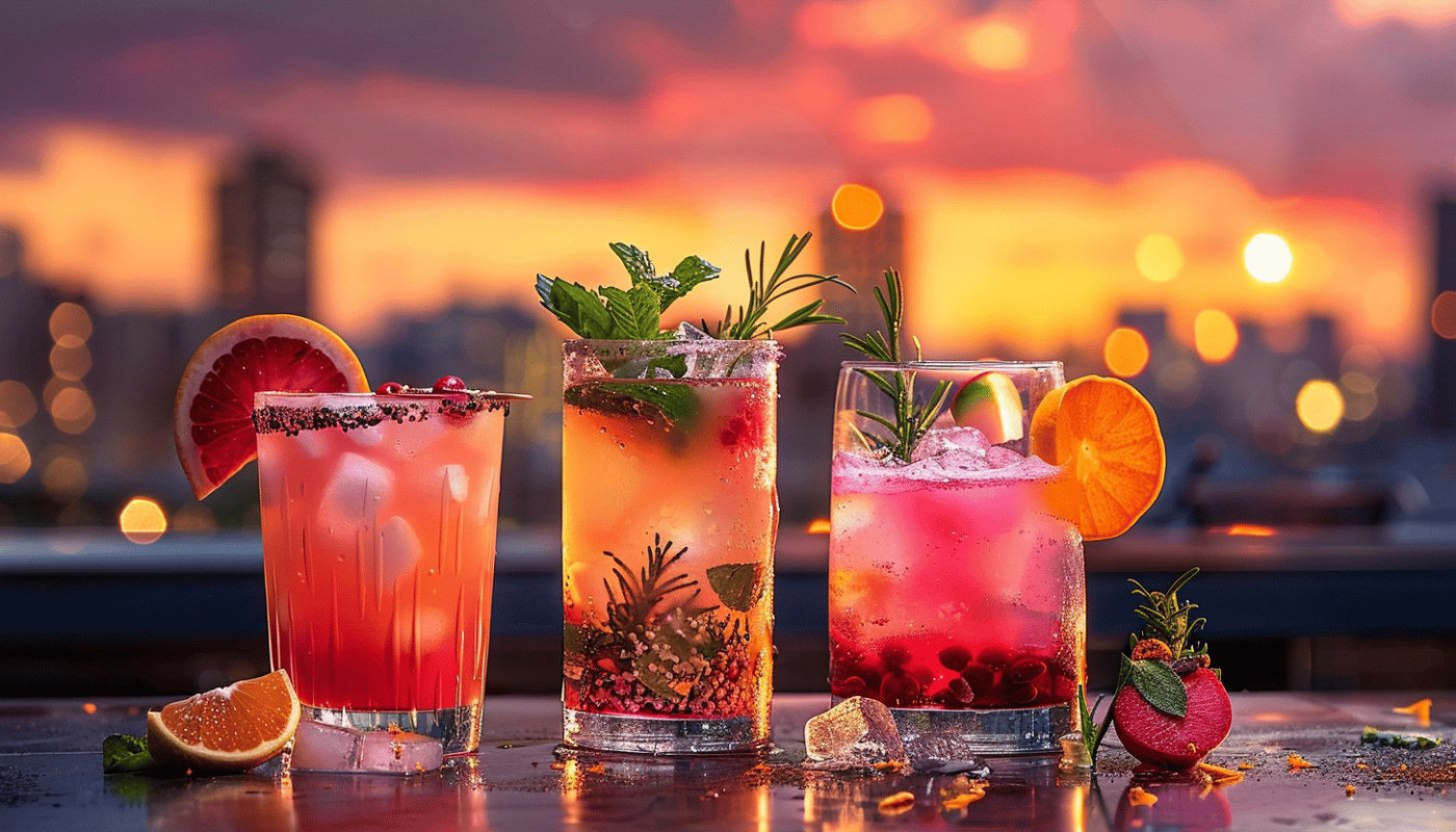 Cocktails sans alcool tendance pour soirées branchées